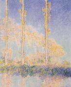 Claude Monet Three Poplars,Autumn Effect oil on canvas